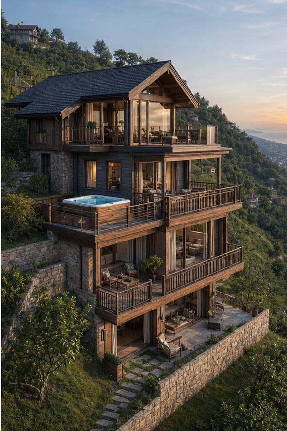 Çamlıca Resort accommodation concept